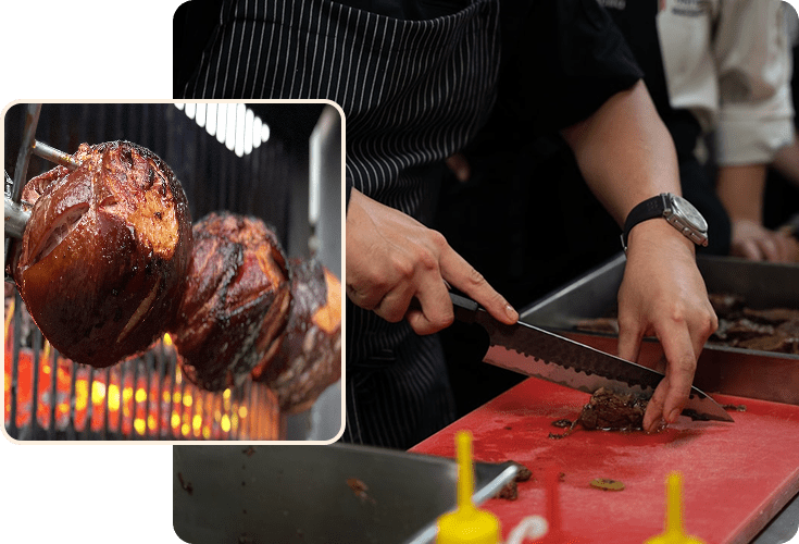 Photo cuisson de viande